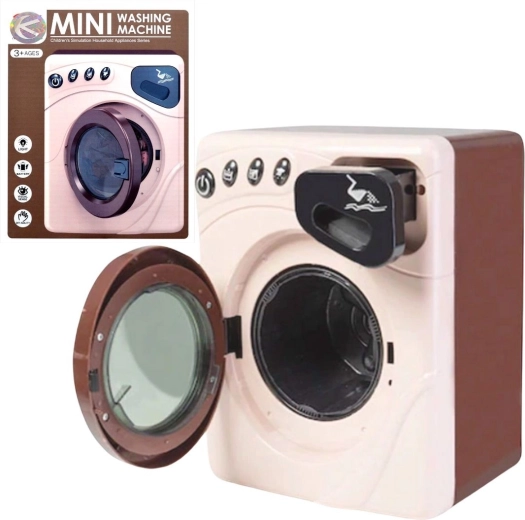 Kinder-automatische wasmachine met openende trommel met licht en geluid - 1 stuk