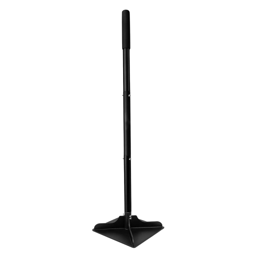 Pilon de jardin en acier pour le compactage de la terre 20 × 20 cm, longueur 122 cm