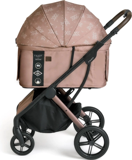 FikaGo Agile2 Bridge Bond Kinderwagen für Hunde und Katzen