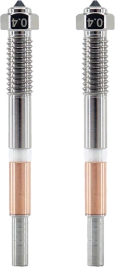 Bimetall-Düse QiDi 0,4 mm für Q2 – 2 Stück