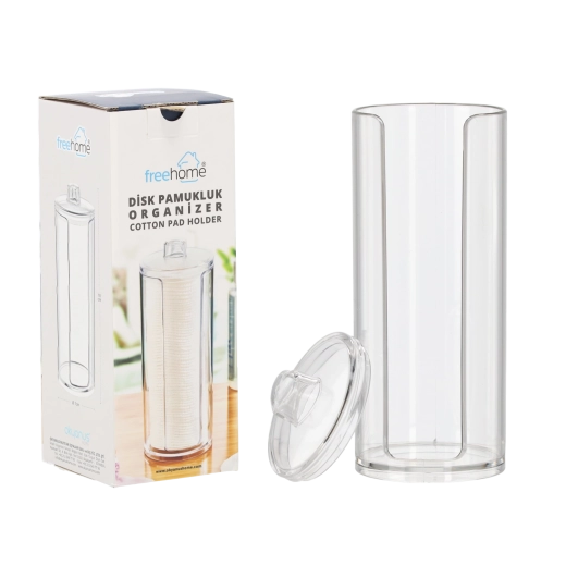 Doos voor wattenschijfjes 18 × 7 cm