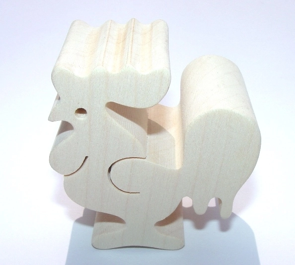 Wooden Toy Rooster