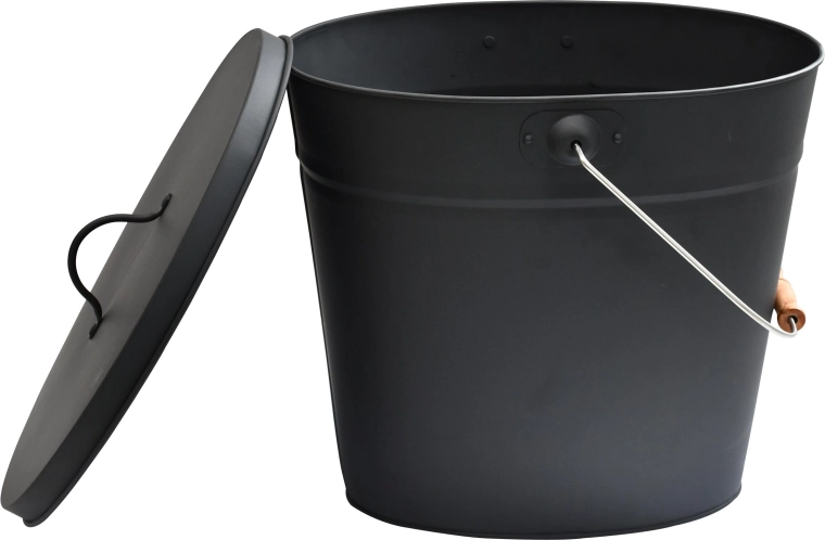 Récipient à cendres 13 l avec couvercle