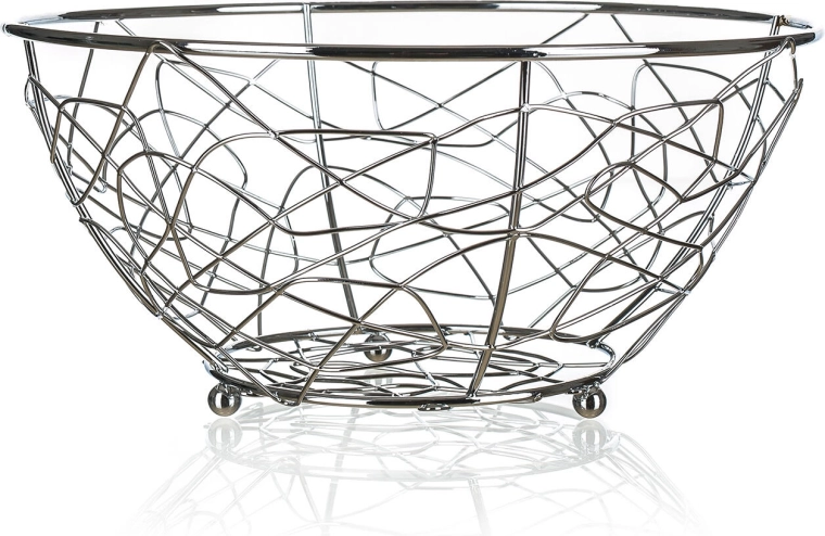 Drahtkorb für Obst Banquet Vanity 23 cm, chrom