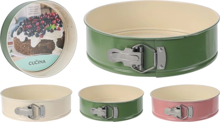 Stahl-Kuchenform mit Antihaftbeschichtung 24 cm