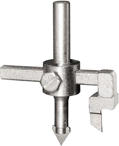 Trépan réglable pour carrelage 20–95 mm avec arête en carbure