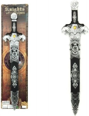 Plastic sword with sheath