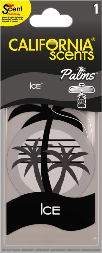 Désodorisant suspendu California Scents Palms Ice