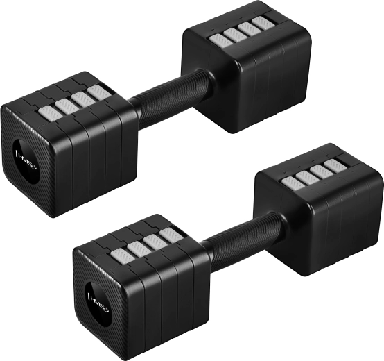 Verstelbare dumbbells 2 × 5 kg HMS HL02