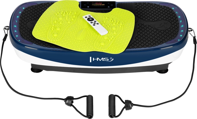 Vibratieplaat HMS SVP13 met dubbele motor en LED-verlichting