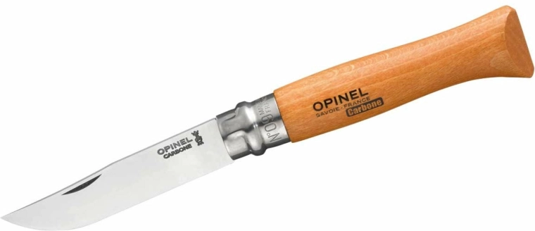 OPINEL No. 9 Pocket Knife, Beech Wood, 9 cm