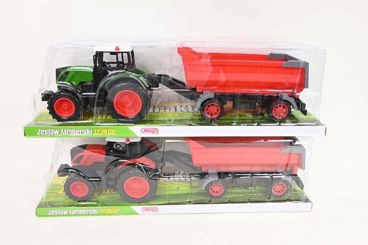 Tractor met aanhanger
