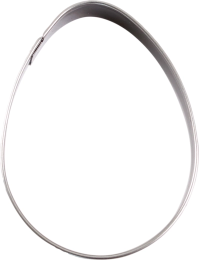 RVS uitsteekvormpjes paas-ei 4–6 cm