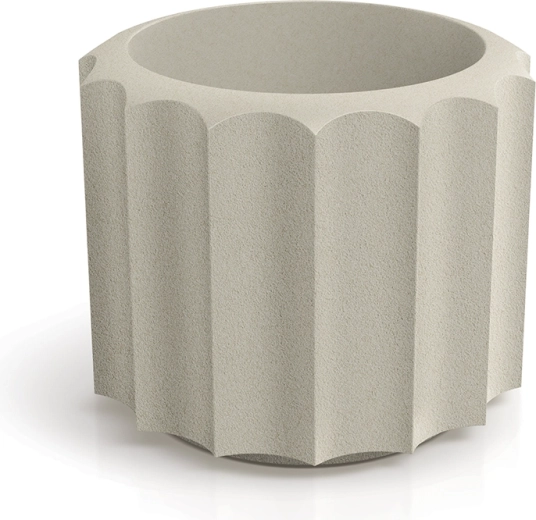 Bloempot Rona Line 58 cm zandkleurig