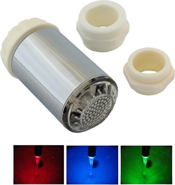 Aérateur lumineux à couleurs changeantes