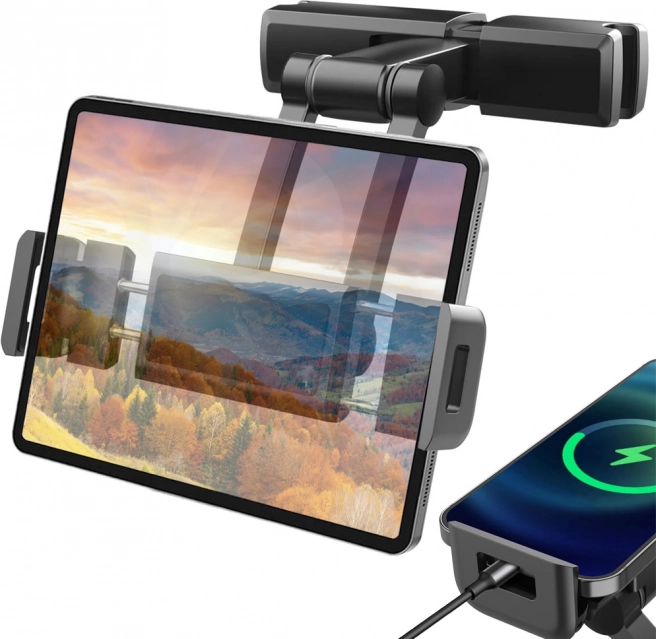 Support tablette universel réglable pour appui-tête de voiture