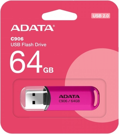 ADATA Flash Disk 64GB USB 2.0 Pink