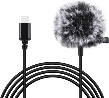 Lavalier-Mikrofon mit USB-C-Anschluss Puluz