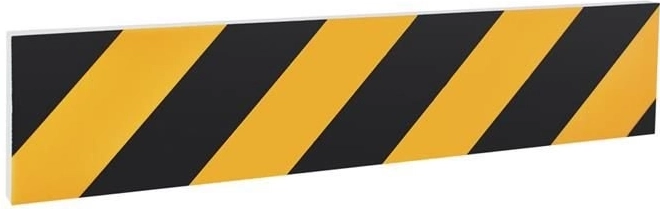 Protection autocollante de porte de voiture pour mur 50 × 10 × 1,5 cm