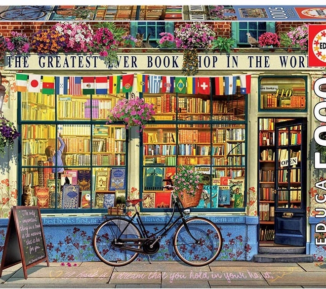 Puzzle EDUCA Largest Bookstore in the World 5000 Pieces