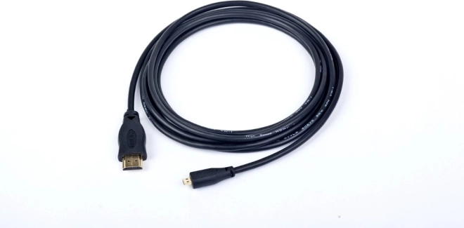 HDMI to HDMI Micro Cable v2.0 1.8M with Gold-Plated Connectors
