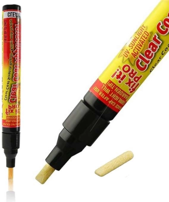 Stylo de réparation des rayures de voiture FIX IT PRO – vernis UV incolore