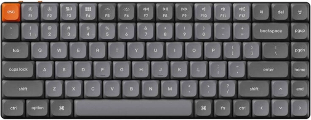 Wireless Mechanical Keyboard Keychron K3 Max RGB, Red Switch