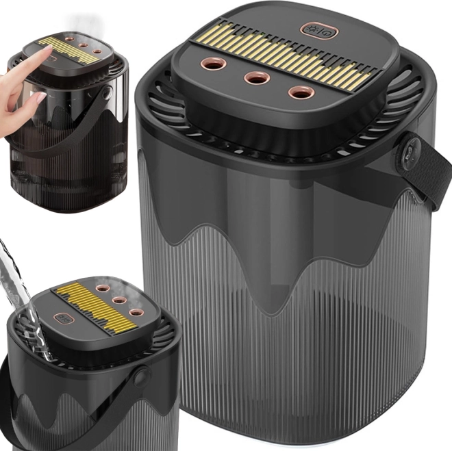 Luchtbevochtiger met aromatherapie en RGB-verlichting USB