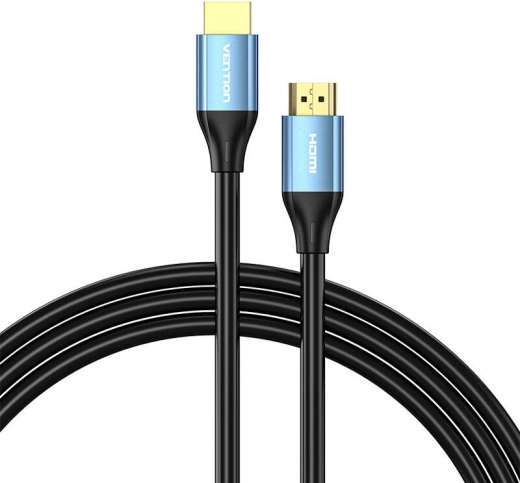 HDMI 2.0-kabel Vention ALHSL, 10 m, 4K 30Hz, 28 AWG (blauw)