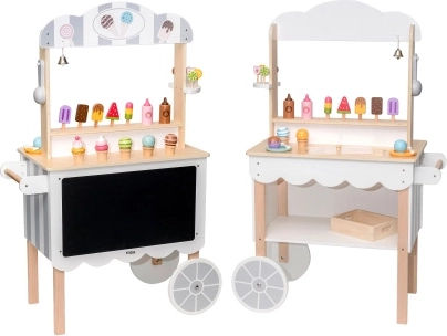VIGA Houten ijsmobiel voor kinderen