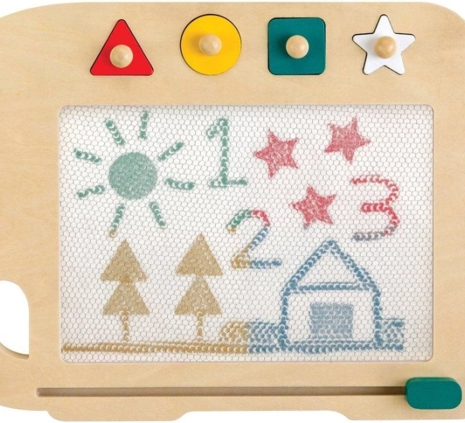 Petit Collage houten magnetisch tekenbord