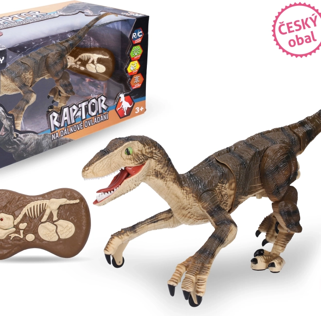 Raptor met afstandsbediening bruin 45 cm