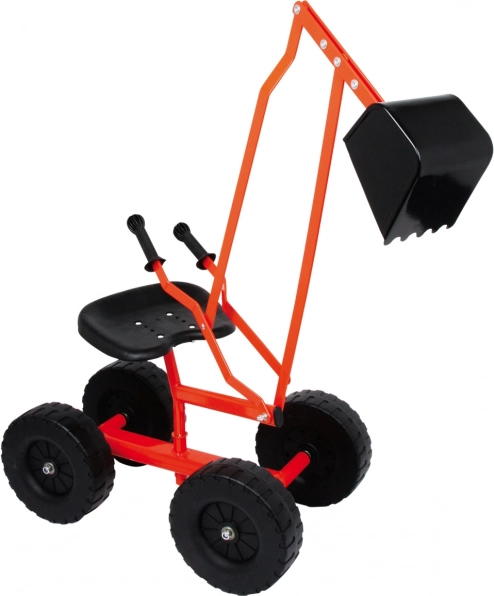 Pelle mécanique en métal pour enfants avec grandes roues pour le sable small foot