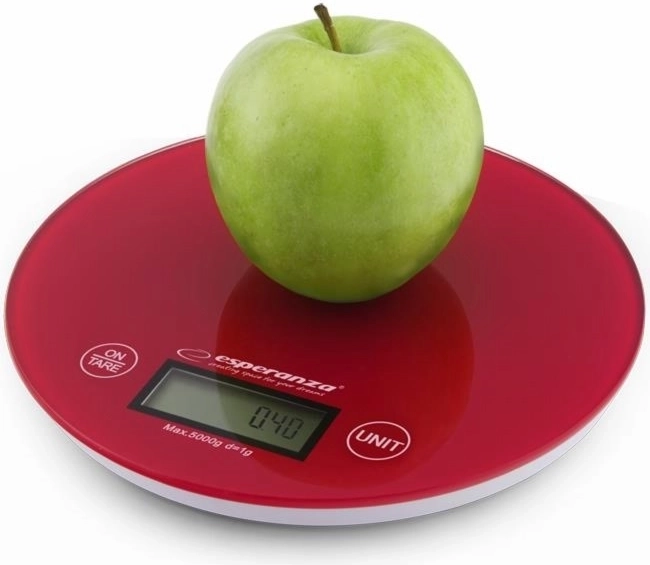 Balance de cuisine MANGO rouge