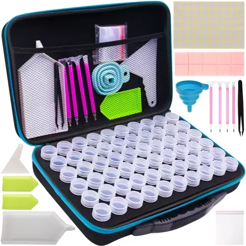 Accessoireset voor diamond painting in harde koffer