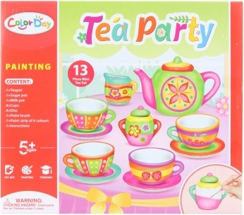 Painting Your Own Ceramic Tea Set