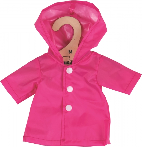 Bigjigs Toys roze jasje voor pop