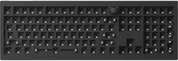 Wireless Mechanical Keyboard Keychron V6 Max RGB Barebone (Black)