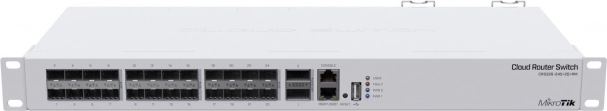 Switch Mikrotik CRS326-24S+2Q+RM for high-speed networks