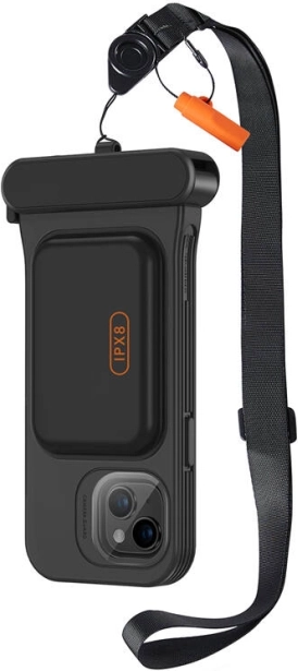 Coque étanche pour iPhone - noir