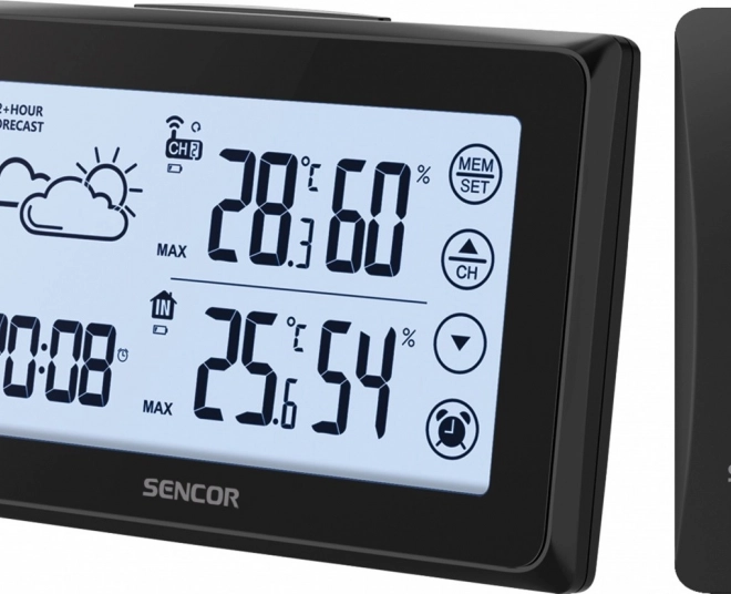 Digital Weather Station with Touchscreen and Sensor