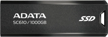 Externe SSD-schijf ADATA SC610 1000GB USB3.2 Gen2 zwart