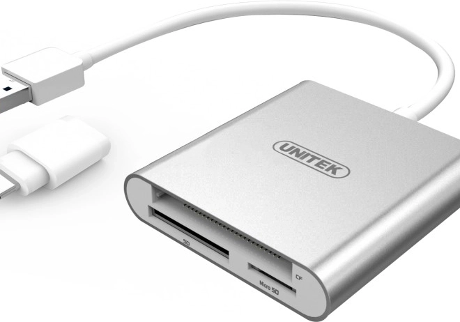 USB 3.0 and USB Type-C Memory Card Reader