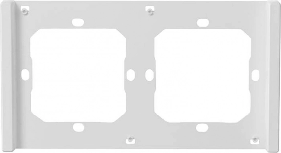 Double Frame for Sonoff M5 80 Switch White