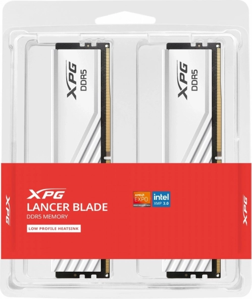 Mémoire XPG Lancer Blade DDR5 32GB 6000MHz CL30 blanche