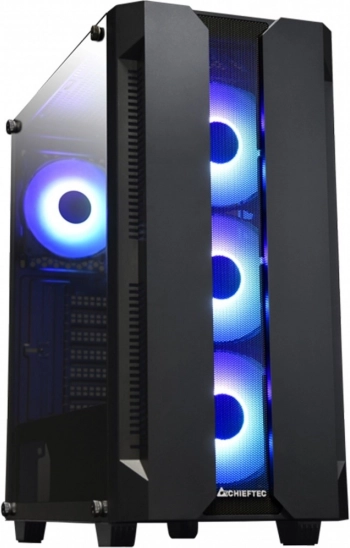 Midi Tower CHIEFTEC Hunter with 4x RGB fans
