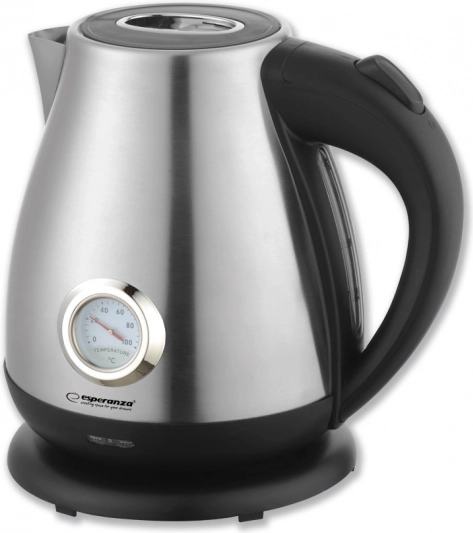 Bouilloire électrique avec thermomètre Thames 1,7 l inox