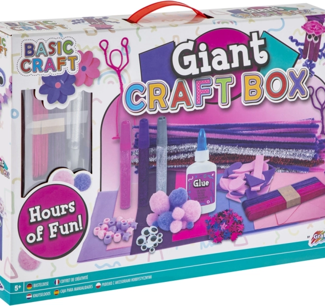 Basic Craft Large Creative Box – Pink