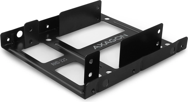 Cadre en acier pour installer 2 disques 2,5" dans un emplacement 3,5"