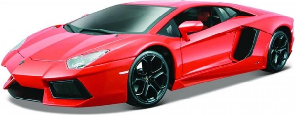 Metalen model BBURAGO LAMBORGHINI Aventador 1:18, oranje